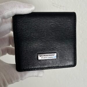 Burberry Black Label Coin Jewelry Case Vintage Unisex Collectible Circa 2015